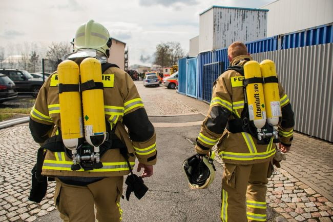 autorespiratore vigili del fuoco